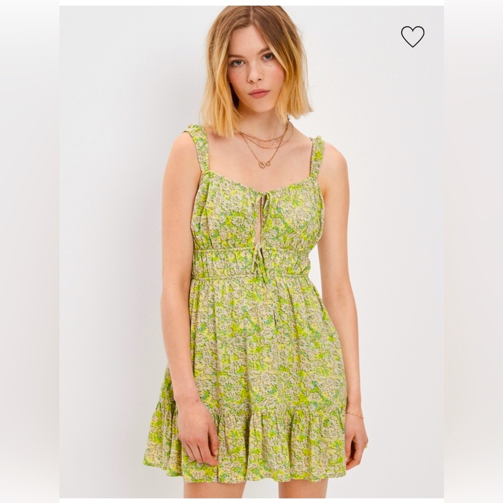 American Eagle Green Mini Dress Size M